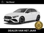 Mercedes-Benz A-Klasse 180 Star Edition AMG Line Mercedes-Be, Auto's, 12 maanden, Stof, Wit, Bedrijf
