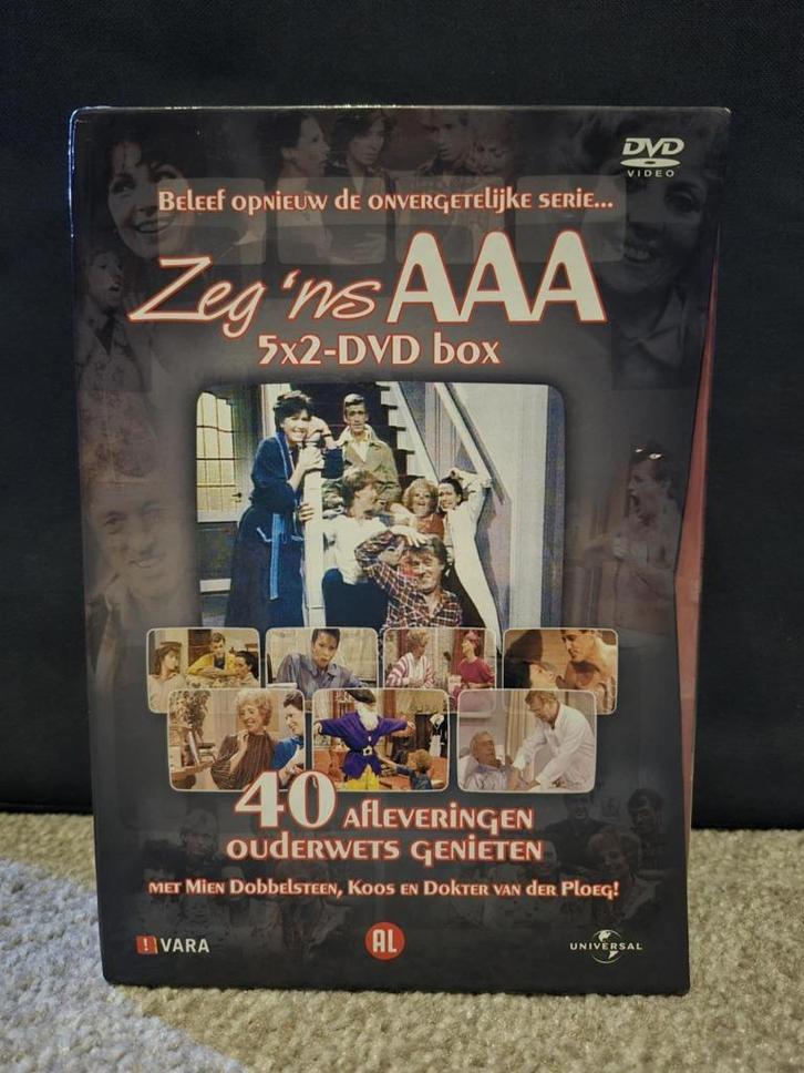 Zeg 'Ns AAA - 40 Afleveringen (1983-1989), Cd's en Dvd's, Dvd's | Tv en Series, Zo goed als nieuw, Komedie, Boxset, Alle leeftijden