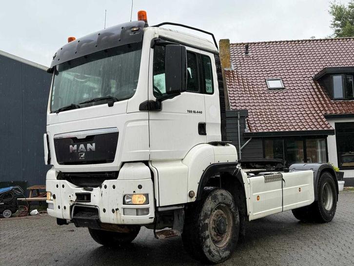 MAN - TGS 18.440 4x4 - Vrachtwagen, Auto's, Vrachtwagens, Bedrijf, MAN, Overige brandstoffen