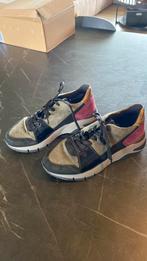 Gabor Sneakers maat 36 groen/ zwart, Ophalen of Verzenden, Zo goed als nieuw, Groen, Sneakers of Gympen