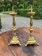set mooie oude kandelaars 95 euro, Antiek en Kunst, Antiek | Kandelaars, Ophalen of Verzenden, Koper of Brons