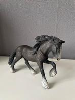 Schleich Shire Hengst met Scheurtje, Ophalen of Verzenden