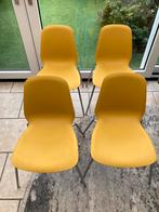Set 4 ikea Leifarne kantinestoelen geel, Ophalen, Zo goed als nieuw, Overige kleuren, Kunststof