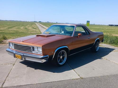 Chevrolet el camino lpg 1984 5.7 v8 oldtimer wegenbelastingv, Auto's, Chevrolet, Particulier, Lederen bekleding, Lichtmetalen velgen