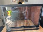 terrarium, Dieren en Toebehoren, Reptielen en Amfibieën | Toebehoren, Ophalen, Gebruikt, Terrarium of Paludarium
