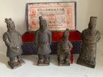Vintage, in doos Terracotta, Chinese krijgers van keizer Shi, Ophalen of Verzenden
