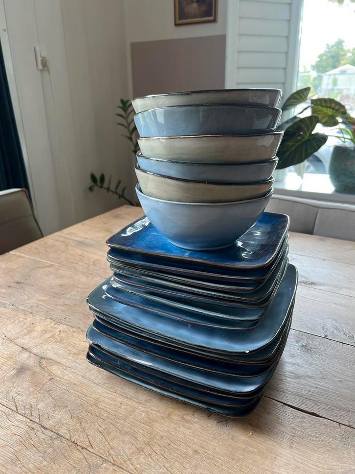 Servies set Toscane Xenos - Starterspakket, Huis en Inrichting, Keuken | Servies, Gebruikt, Compleet servies, Overige stijlen