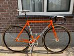 Stalen baanfiets Herman Braun - Training fiets ex KNWU, Ophalen, Gebruikt, Staal, 49 tot 53 cm