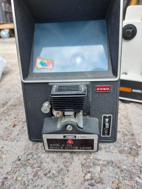 8mm editor viewer  gokko a203 a-203, Audio, Tv en Foto, Filmrollen, 8mm film, Ophalen of Verzenden