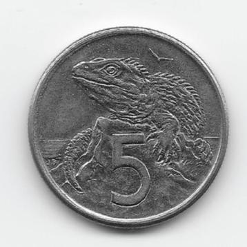 Nieuw-Zeeland 5 cents 1982 KM# 34.1 beschikbaar voor biedingen