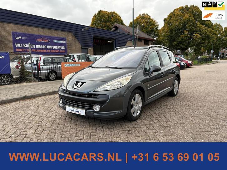 Peugeot 207 SW Outdoor 1.6 VTi CARPLAY + NIEUWE APK!, Auto's, Peugeot, Bedrijf, Te koop, Airbags, Airconditioning, Boordcomputer