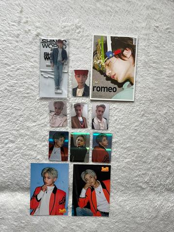 Minho SHINee Romeo album merch set 1of1 holo Dcm fansign  beschikbaar voor biedingen