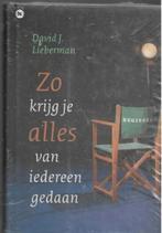 David J Lieberman Zo krijg je alles van iedereen gedaan, Ophalen of Verzenden, Nieuw, Sociale psychologie