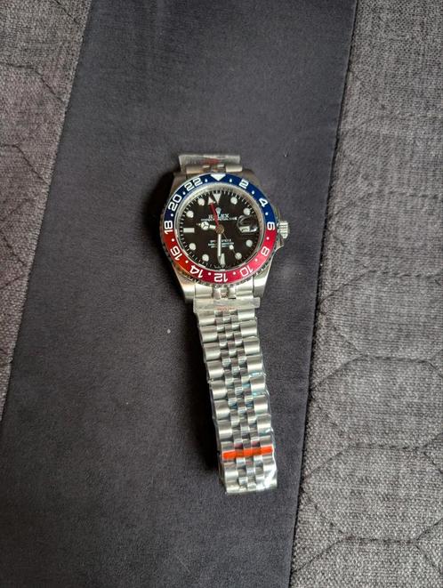 Rolex GMT Pepsi, Sieraden, Tassen en Uiterlijk, Sporthorloges, Zo goed als nieuw, Android, Ophalen of Verzenden