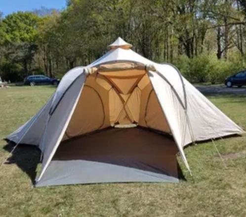 Grote 4 persoons tent, Caravans en Kamperen, Tenten, tot en met 6, Gebruikt, Ophalen of Verzenden
