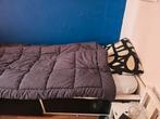Gratis ophalen! Wit ikea bed met 2 lades, Ophalen, Gebruikt, Eenpersoons, Wit