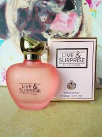 Live & Surprise Damesparfum - 100ml beschikbaar voor biedingen