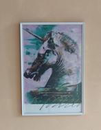 zeefdruk Eenhoorn "Gerti Bierenbrood", volgnr 17, Antiek en Kunst, Kunst | Litho's en Zeefdrukken, Ophalen of Verzenden