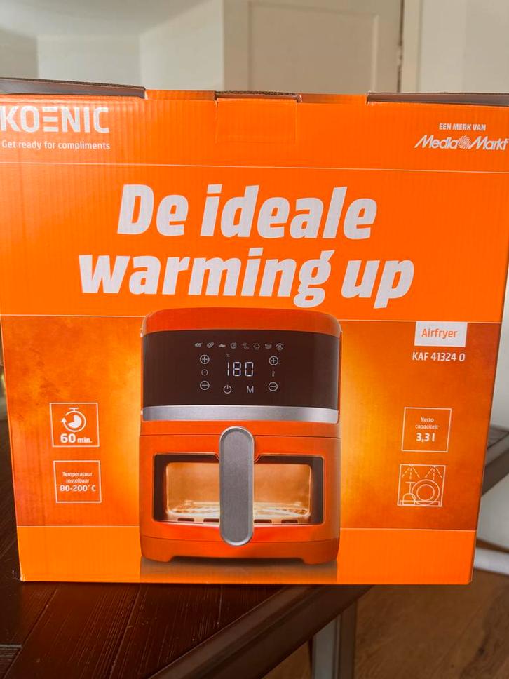 Nieuwe Airfryer - Leuke Kleur!, Witgoed en Apparatuur, Airfryers, Nieuw, Airfryer, 750 t/m 999 gram, Ophalen