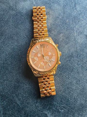 Orgineel Michael Kors horloge - Goudkleurig beschikbaar voor biedingen