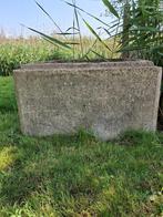 Oude trog, bloembak, olijfbomenbak XXXL, Ophalen, Gebruikt, 100 cm of meer, Vierkant