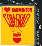 Sticker: Conbrio Badminton - Helmond, Verzamelen, Stickers, Ophalen of Verzenden, Zo goed als nieuw, Sport