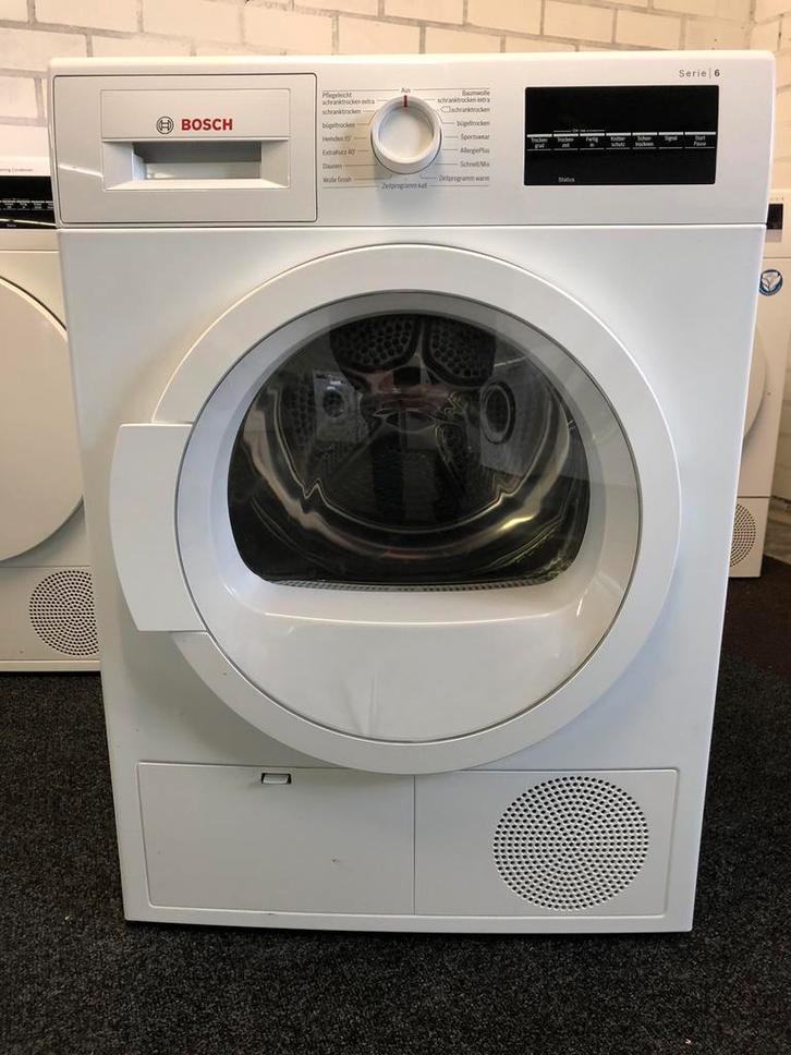 €289 8kg condensdroger Bosch Serie6 GARANTIE OPRUIMING, Witgoed en Apparatuur, Wasdrogers, Zo goed als nieuw, Overige typen, Voorlader