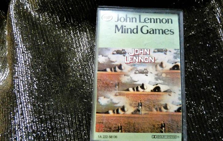 JOHN LENNON (Beatles) MIND GAMES 1980 MC, Cd's en Dvd's, Cassettebandjes, Gebruikt, Pop, 1 bandje, Ophalen