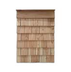 Dakshingles Douglas | Dakbedekking | 45 x 14,5 cm, Doe-het-zelf en Verbouw, Dakpannen en Dakbedekking, Niet ingevuld, Overige kleuren