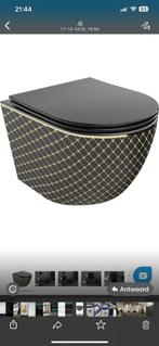 Wc hangtoilet, Ophalen, Zo goed als nieuw, Steen, Toilet