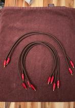 Audioquest Red River RCA 0.5m, Audio, Tv en Foto, Luidsprekers, Overige merken, Ophalen of Verzenden, Zo goed als nieuw, 120 watt of meer