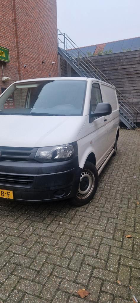 Vw transporter, Auto's, Bestelauto's, Bedrijf, Airconditioning, Volkswagen, Diesel, Handgeschakeld, Wit, Beige, Voorwielaandrijving