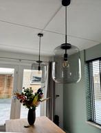 Hanglamp rookglas Juno XXL, Ophalen, Zo goed als nieuw, Glas, Minder dan 50 cm