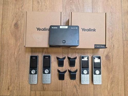 Yealink W 56 / 3 handsets + basisstation, Telecommunicatie, Vaste telefoons | Handsets en Draadloos, Gebruikt, 3 handsets, Ophalen of Verzenden