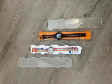 4x Kinderhorloges waarvan 2x Flik Flak beschikbaar voor biedingen