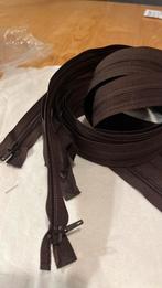 5 YKK ritsen – bruin, enkele sluiting, 100 cm, Hobby en Vrije tijd, Naaien en Fournituren, Ophalen of Verzenden, Nieuw, Rits of Sluiting