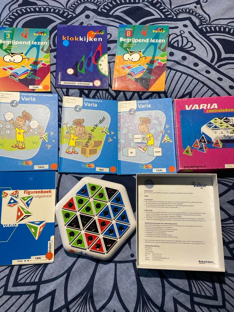 VARIA Leerset Groep 3-5 Compleet, Boeken, Ophalen of Verzenden, Beta, Gelezen, Niet van toepassing