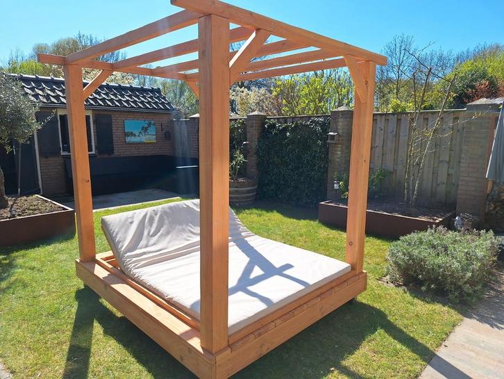 Douglas/steigerhout tuin lounge bed strand bed cabana, Tuin en Terras, Ligbedden, Ophalen of Verzenden
