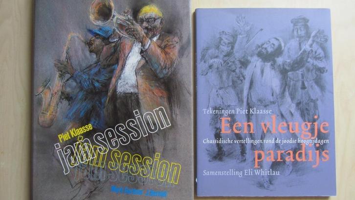 Piet Klaasse  -  Jam session  + Een vleugje paradijs, Boeken, Kunst en Cultuur | Beeldend, Gelezen, Ophalen of Verzenden