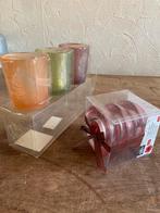 6 splinternieuwe waxinelichtjes houders kandelaars, Overige materialen, Ophalen of Verzenden, Zo goed als nieuw, Minder dan 25 cm