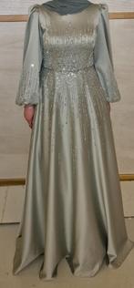 Abiye tesettur avondjurk, Kleding | Dames, Maat 38/40 (M), Galajurk, Ophalen of Verzenden, Zo goed als nieuw