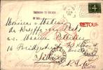 Rotterdam - Sydney - Stempels - 1951/1952, Postzegels en Munten, Ophalen of Verzenden, Envelop