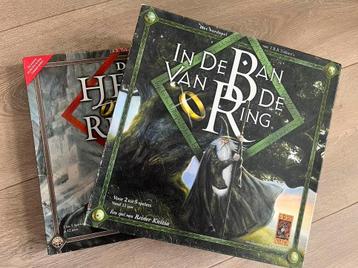 Lord of the rings: in de ban van de ring + uitbreiding spel beschikbaar voor biedingen