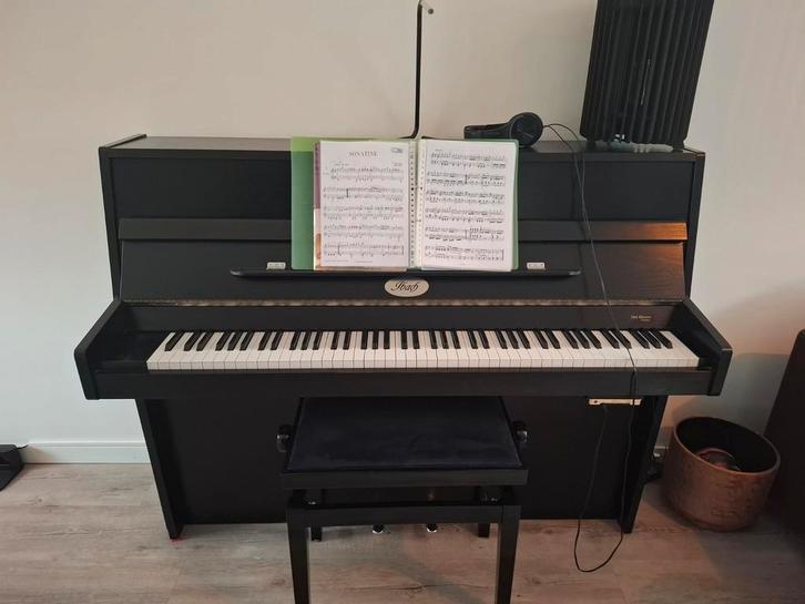 Te koop mooie Ibach piano met silent systeem!, Muziek en Instrumenten, Piano's, Gebruikt, Zwart, Ophalen of Verzenden