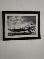 Vintage vliegtuig foto in lijst, Huis en Inrichting, Woonaccessoires | Schilderijen, Tekeningen en Foto's, Oorspronkelijke maker