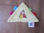 Studio 100 Bumba Sudocrem geel knuffel knisper labeldoek, Ophalen of Verzenden, Nieuw, Overige typen