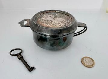 zilvergeplateerde koffiefilter van Wiskemann (ca. 1930–1950) beschikbaar voor biedingen