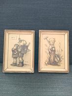 2 vintage Bonnie prenten., Antiek en Kunst, Kunst | Tekeningen en Foto's, Ophalen of Verzenden