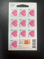 Vel Liefde, 3299, v3299, w2w2w2w3 grof raster, hangkaartje, Postzegels en Munten, Verzenden, Na 1940, Postfris