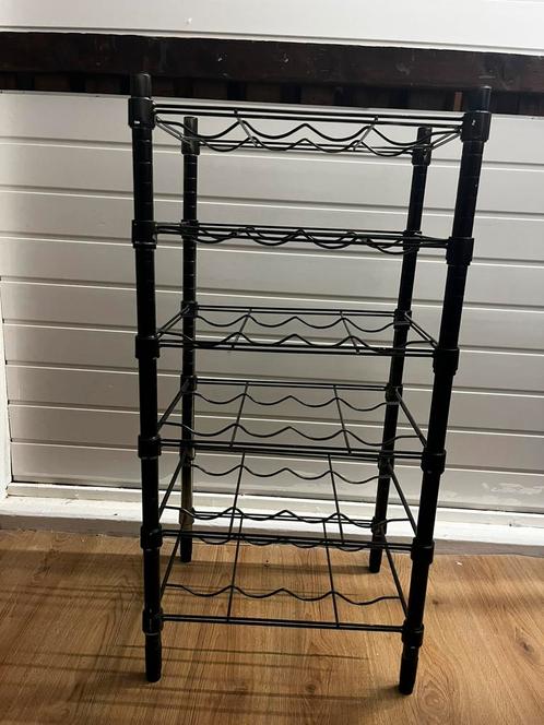 IKEA OMAR wijnrek, Huis en Inrichting, Woonaccessoires | Wijnrekken, Gebruikt, Minder dan 50 cm, Metaal, Ophalen
